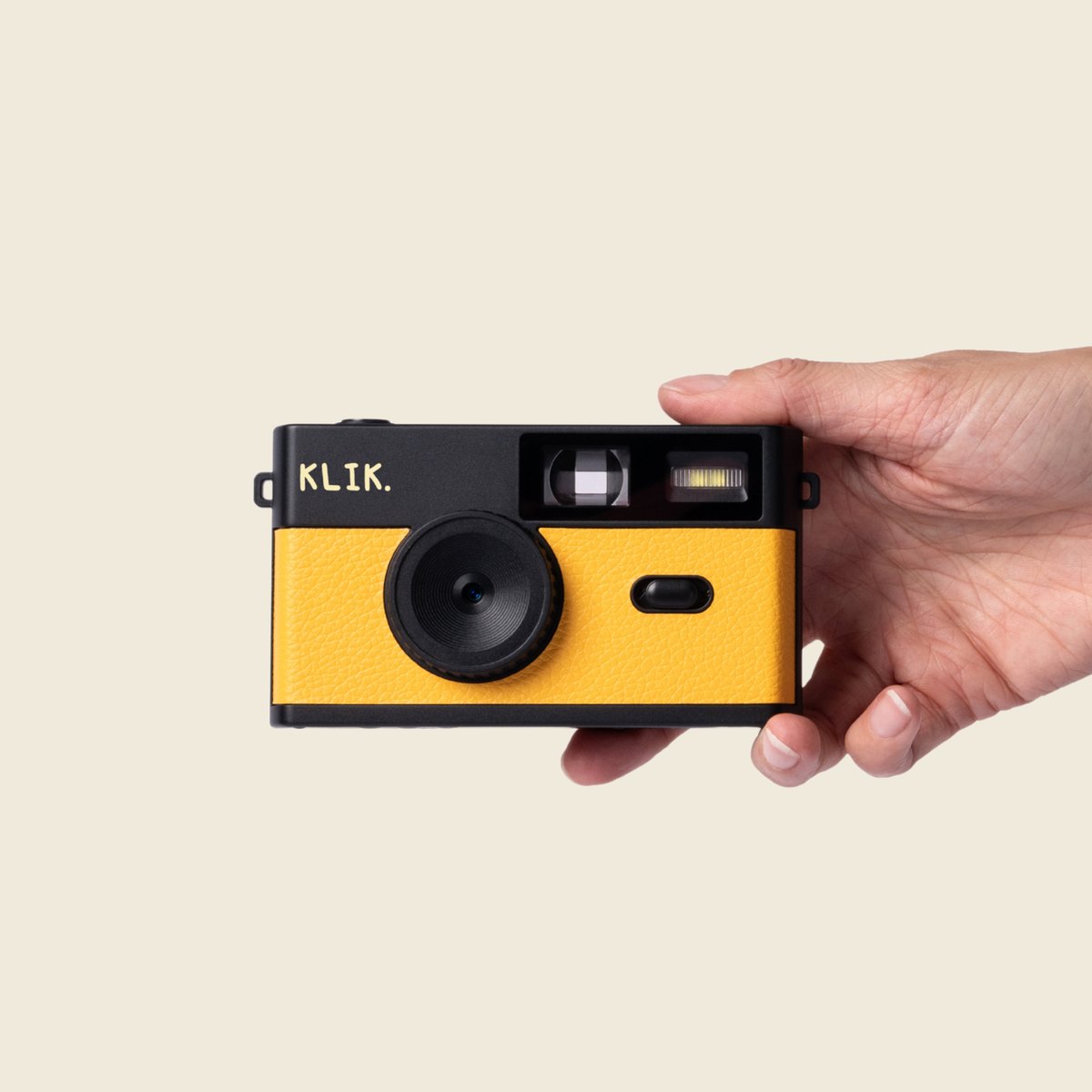 KLIK™️ Screen-Free Camera - yellow